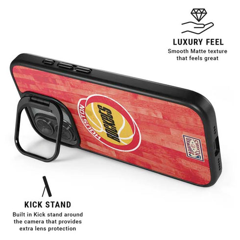 NBA Houston Rockets Hardwood Classics iPhone 17 Kickstand Case