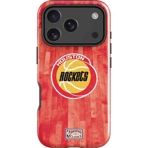 NBA Houston Rockets Hardwood Classics iPhone 17 Pro Max Impact Case