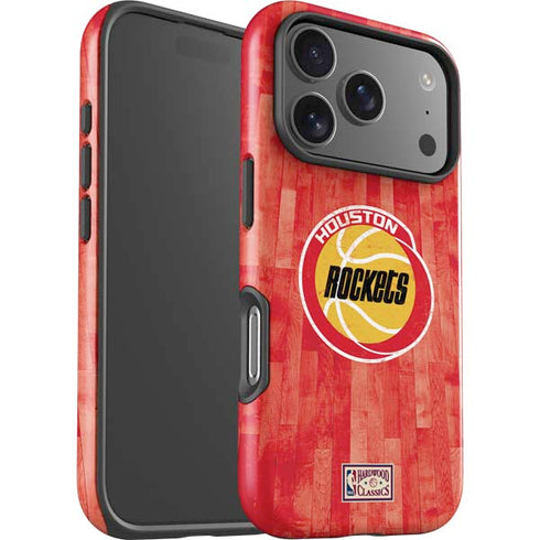 NBA Houston Rockets Hardwood Classics iPhone 17 Pro Max Impact Case