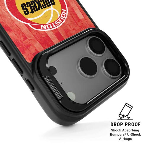 NBA Houston Rockets Hardwood Classics iPhone 17 Pro Max Kickstand Case