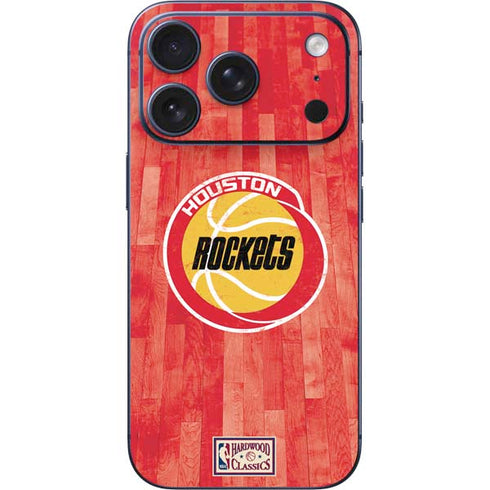 NBA Houston Rockets Hardwood Classics iPhone 17 Pro Skin