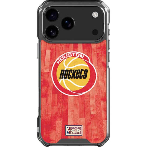 NBA Houston Rockets Hardwood Classics iPhone 18 Pro Max Clear Case