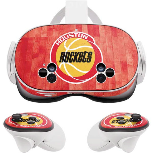 NBA Houston Rockets Hardwood Classics Meta Quest 3S Skin
