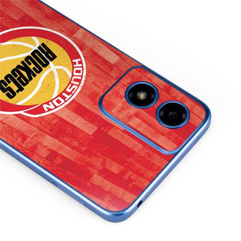 NBA Houston Rockets Hardwood Classics Moto G Play 4G (2024) Skin