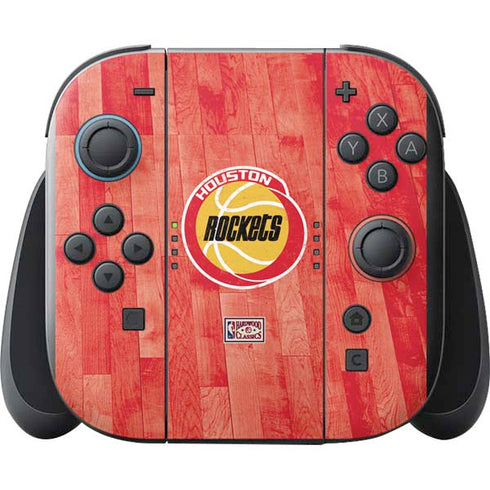 NBA Houston Rockets Hardwood Classics Nintendo Switch 2 (2025) with Joy-Con Skin