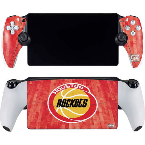 NBA Houston Rockets Hardwood Classics PlayStation Portal Remote Player Skin