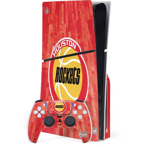 NBA Houston Rockets Hardwood Classics PlayStation PS5 Skins