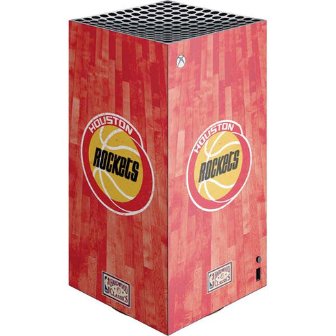 NBA Houston Rockets Hardwood Classics XBox Series X Digital Edition Console Skin