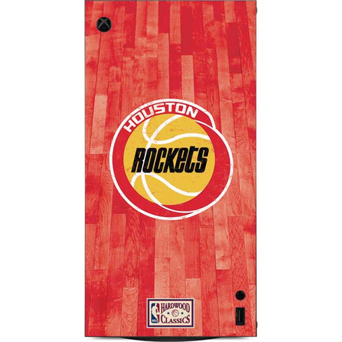 NBA Houston Rockets Hardwood Classics XBox Series X Digital Edition Console Skin