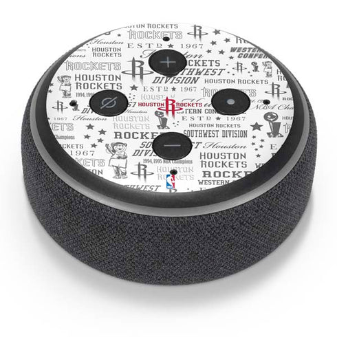 NBA Houston Rockets Historic Blast Amazon Echo Dot Skin