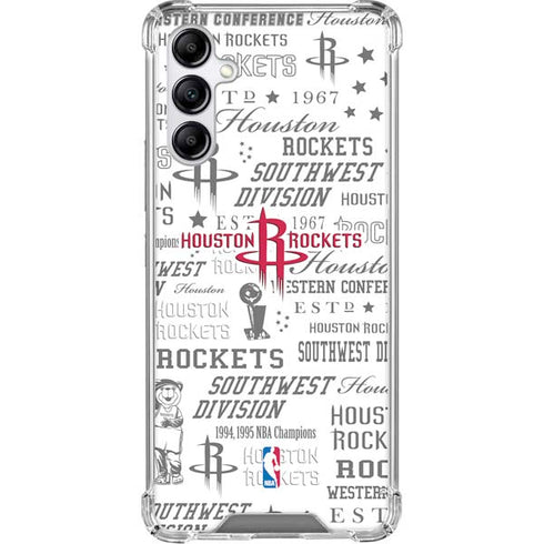NBA Houston Rockets Historic Blast Gabb Phone 4 Clear Case