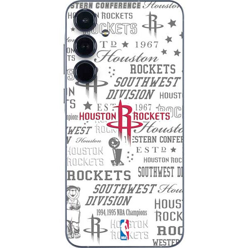 NBA Houston Rockets Historic Blast Galaxy A35 5G Skin