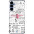 NBA Houston Rockets Historic Blast Galaxy A55 5G Clear Case