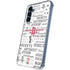 NBA Houston Rockets Historic Blast Galaxy A55 5G Clear Case