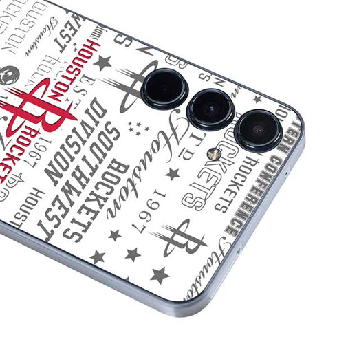 NBA Houston Rockets Historic Blast Galaxy A55 5G Skin