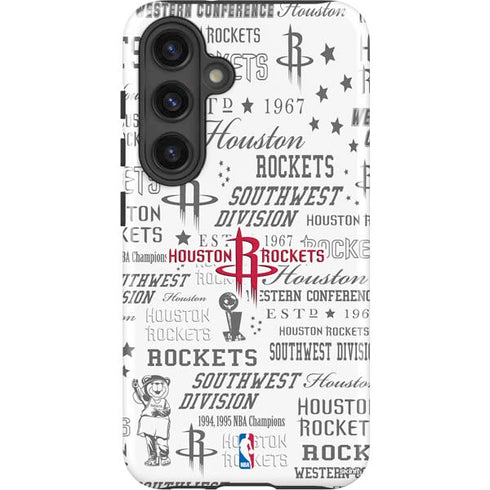 NBA Houston Rockets Historic Blast Galaxy S25 Impact Case