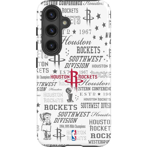NBA Houston Rockets Historic Blast Galaxy S25 Plus Impact Case