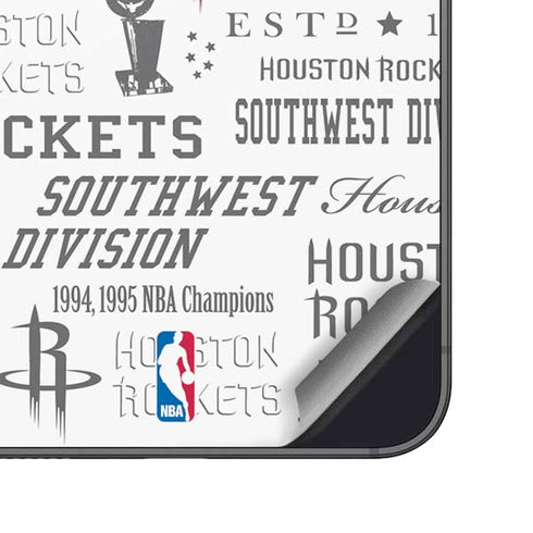 NBA Houston Rockets Historic Blast Galaxy S25 Plus Skin