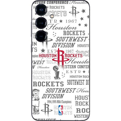 NBA Houston Rockets Historic Blast Galaxy S25 Skin