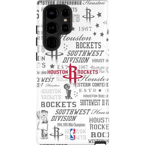 NBA Houston Rockets Historic Blast Galaxy S25 Ultra Impact Case
