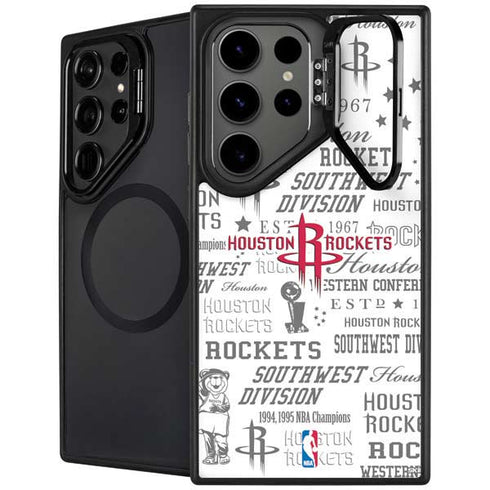 NBA Houston Rockets Historic Blast Galaxy S24 Ultra Kickstand Case