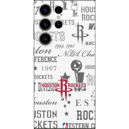 NBA Houston Rockets Historic Blast Galaxy S25 Ultra Skin