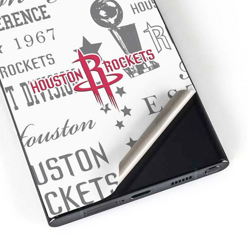 NBA Houston Rockets Historic Blast Galaxy S24 Ultra Skin