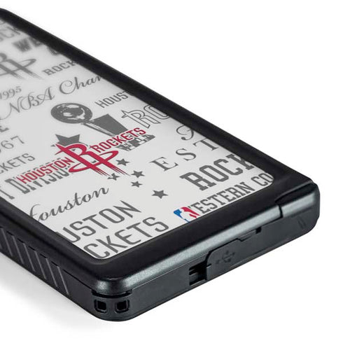 NBA Houston Rockets Historic Blast Galaxy S24 Ultra Waterproof Case