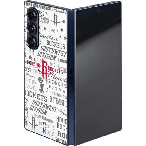 NBA Houston Rockets Historic Blast Galaxy Z Fold6 Skin