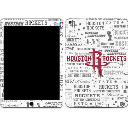 NBA Houston Rockets Historic Blast iPad Skins