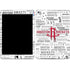 NBA Houston Rockets Historic Blast iPad Skins