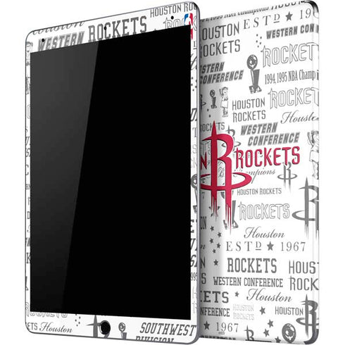 NBA Houston Rockets Historic Blast iPad Skins