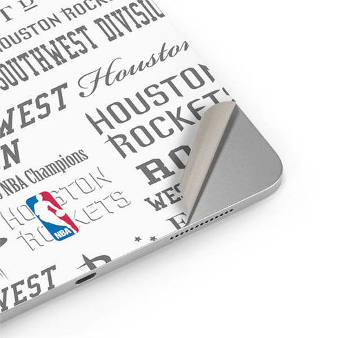 NBA Houston Rockets Historic Blast iPad Pro 13in M4 (2024) Skin