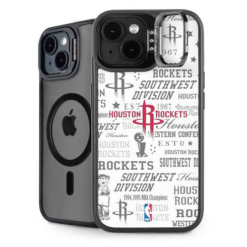 NBA Houston Rockets Historic Blast iPhone 14 Kickstand Case