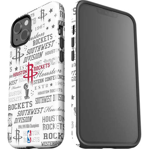 NBA Houston Rockets Historic Blast iPhone 15 Impact Case