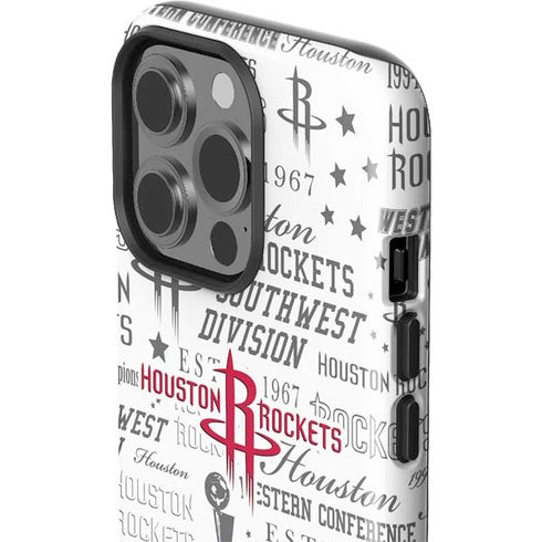 NBA Houston Rockets Historic Blast iPhone 15 Pro Impact Case