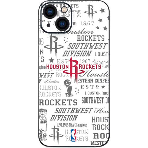 NBA Houston Rockets Historic Blast iPhone 15 Skin