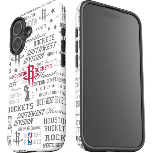 NBA Houston Rockets Historic Blast iPhone 16 Plus Impact Case