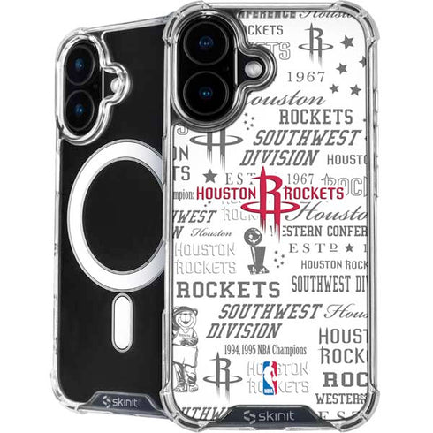 NBA Houston Rockets Historic Blast iPhone 16 Plus MagSafe Case