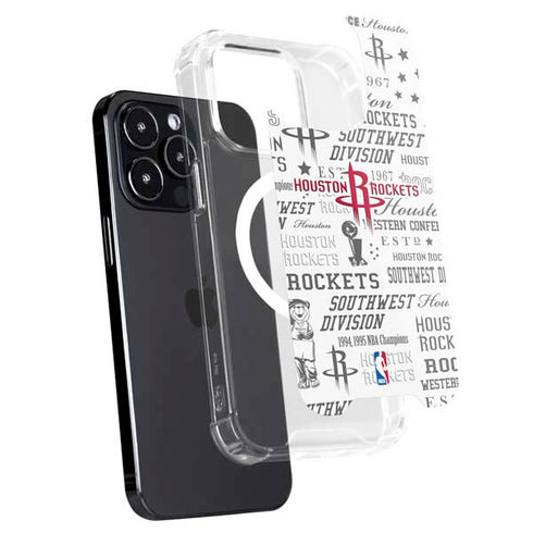NBA Houston Rockets Historic Blast iPhone 16 Pro MagSafe Case