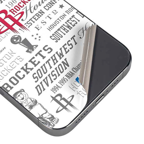 NBA Houston Rockets Historic Blast iPhone 16 Pro Max Skin