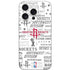 NBA Houston Rockets Historic Blast iPhone 16 Pro Skin
