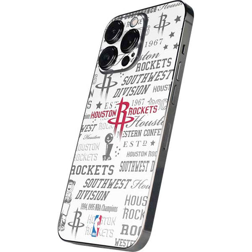 NBA Houston Rockets Historic Blast iPhone 16 Pro Skin