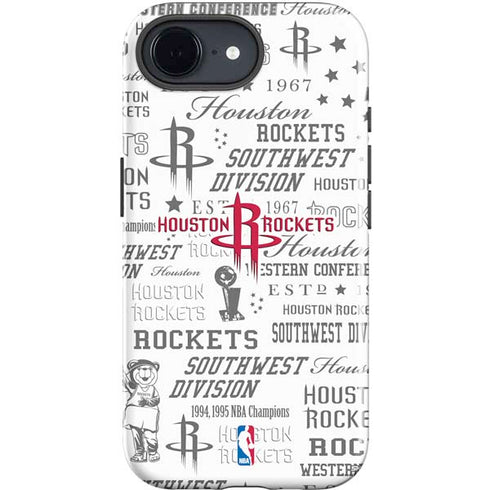 NBA Houston Rockets Historic Blast iPhone 16e Impact Case