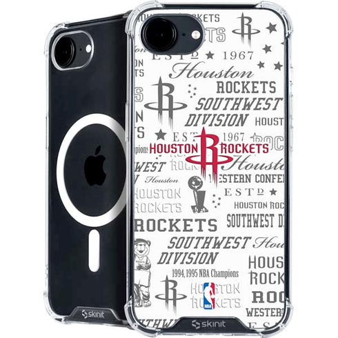 NBA Houston Rockets Historic Blast iPhone 16e MagSafe Case