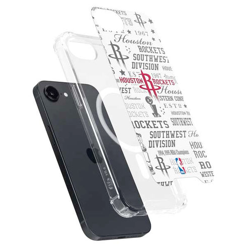 NBA Houston Rockets Historic Blast iPhone 16e MagSafe Case