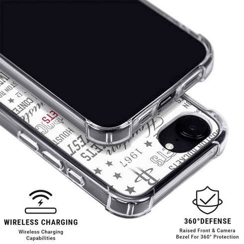 NBA Houston Rockets Historic Blast iPhone 16e MagSafe Case