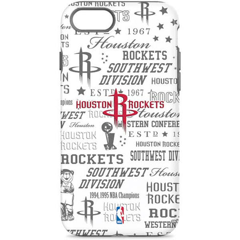 NBA Houston Rockets Historic Blast iPhone Cases
