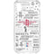 NBA Houston Rockets Historic Blast iPhone XS Clear Case