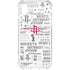 NBA Houston Rockets Historic Blast iPhone XS Clear Case